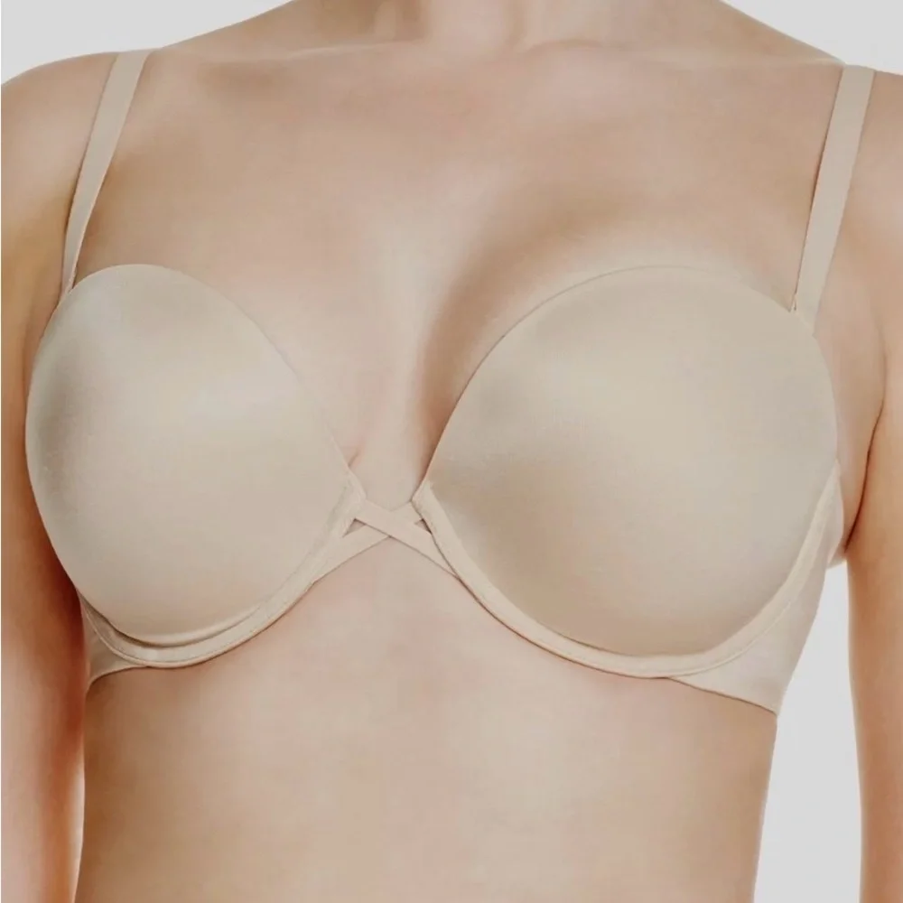 NWT Wacoal Amazing Assets Strapless Push-Up Bra